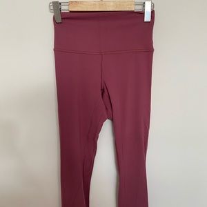 Pink Lululemon Align Leggings